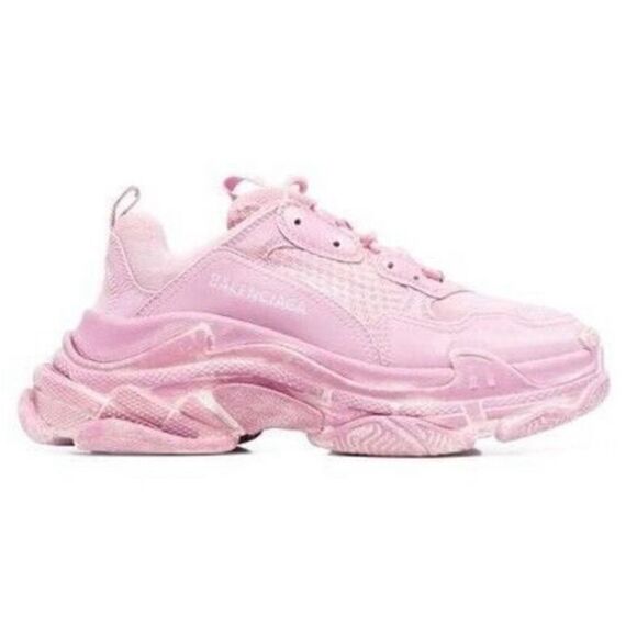 Balenciaga Triple S Faded Pink Chunky Low Top Sneaker 41 - Picture 1 of 6
